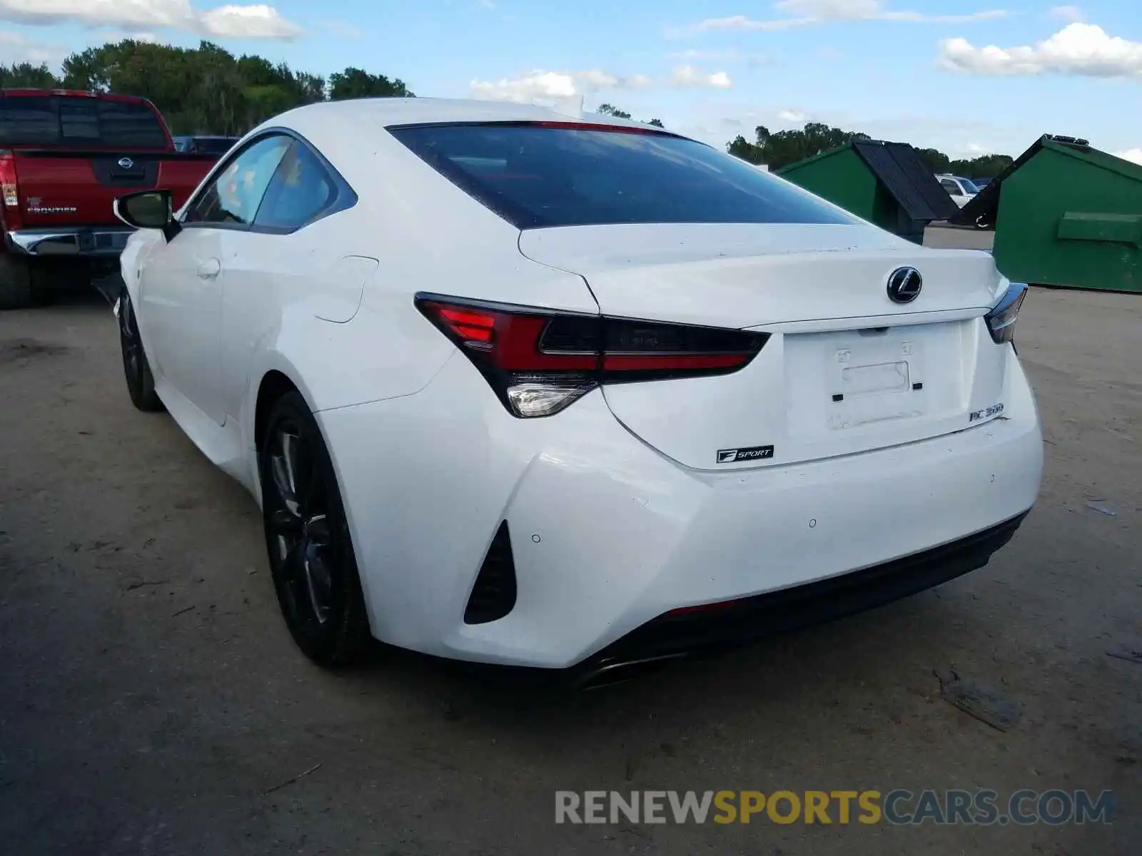 3 Photograph of a damaged car JTHHA5BC0K5009869 LEXUS RC300 2019