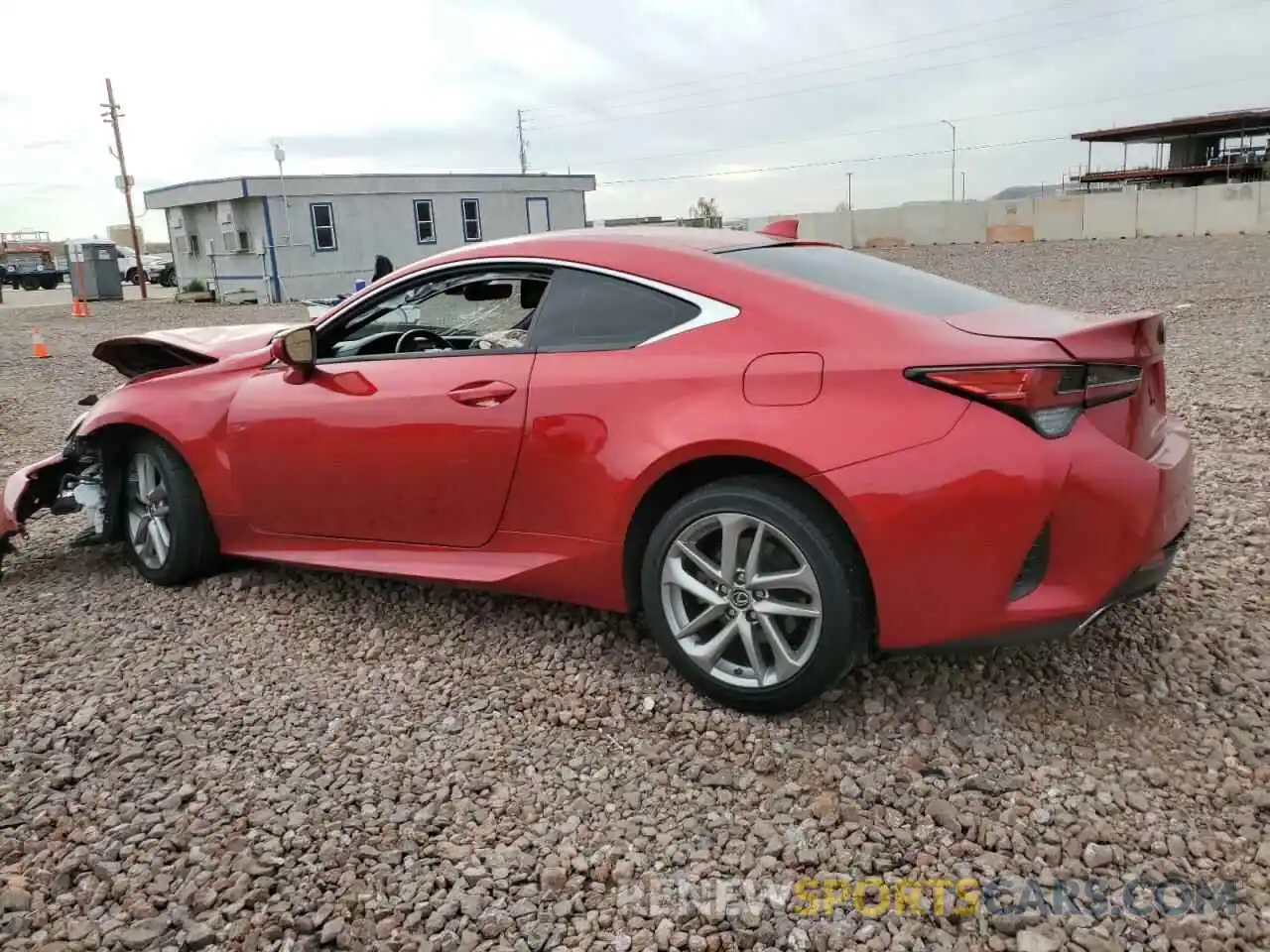 2 Photograph of a damaged car JTHHA5BC1K5010321 LEXUS RC300 2019