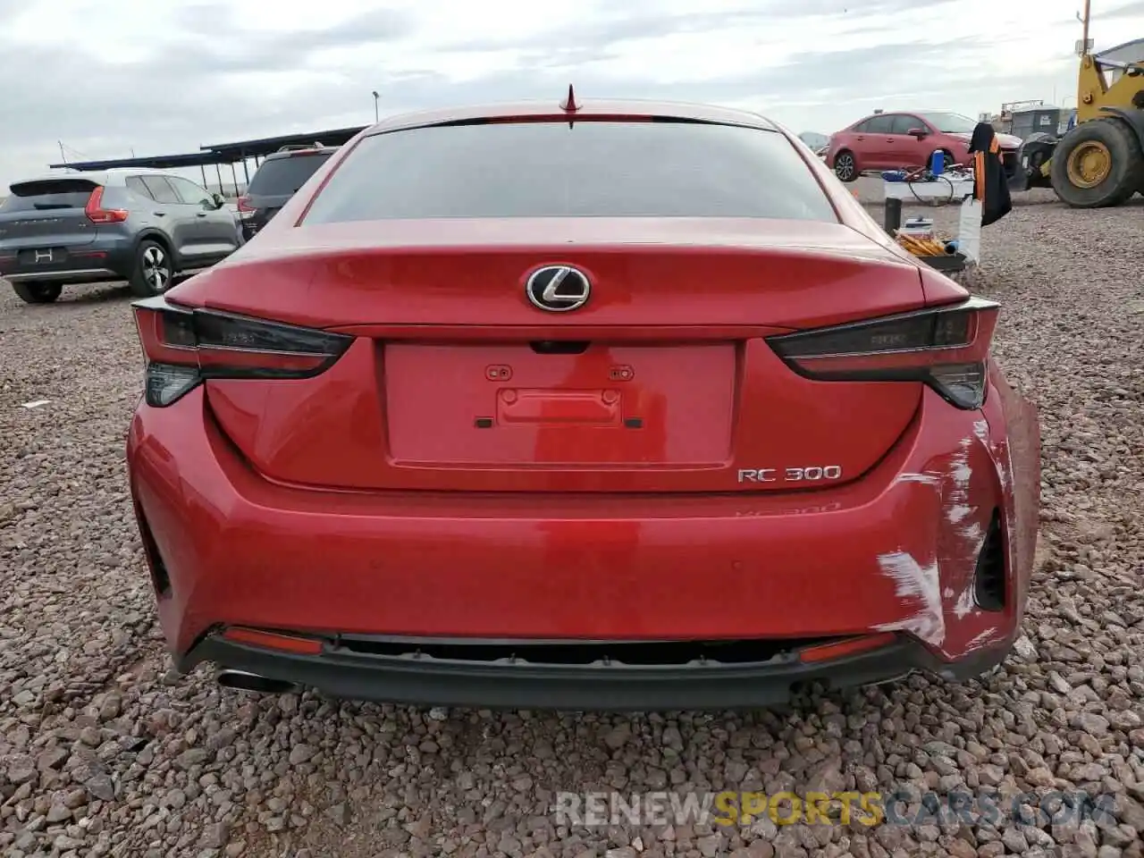 6 Photograph of a damaged car JTHHA5BC1K5010321 LEXUS RC300 2019