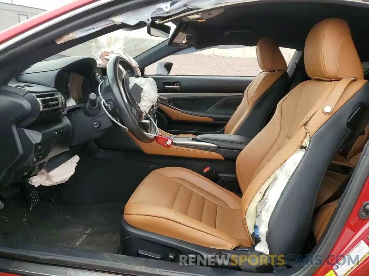 7 Photograph of a damaged car JTHHA5BC1K5010321 LEXUS RC300 2019