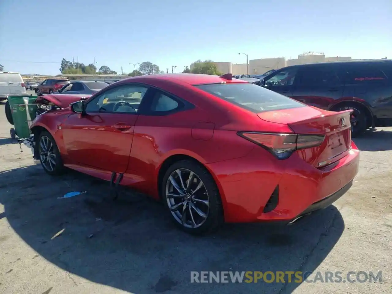 3 Photograph of a damaged car JTHHA5BC3K5009106 LEXUS RC300 2019