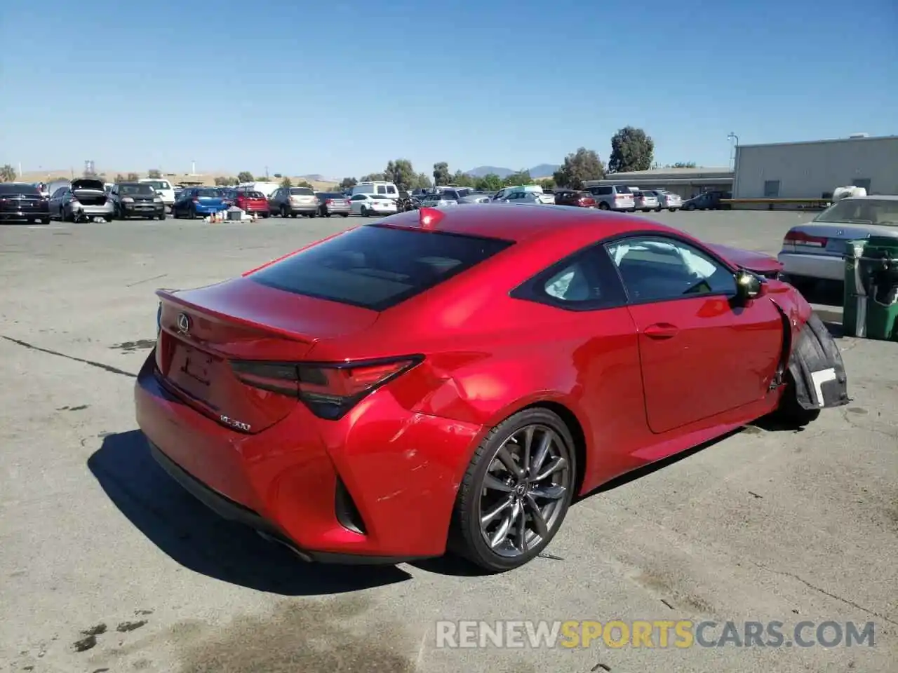 4 Photograph of a damaged car JTHHA5BC3K5009106 LEXUS RC300 2019