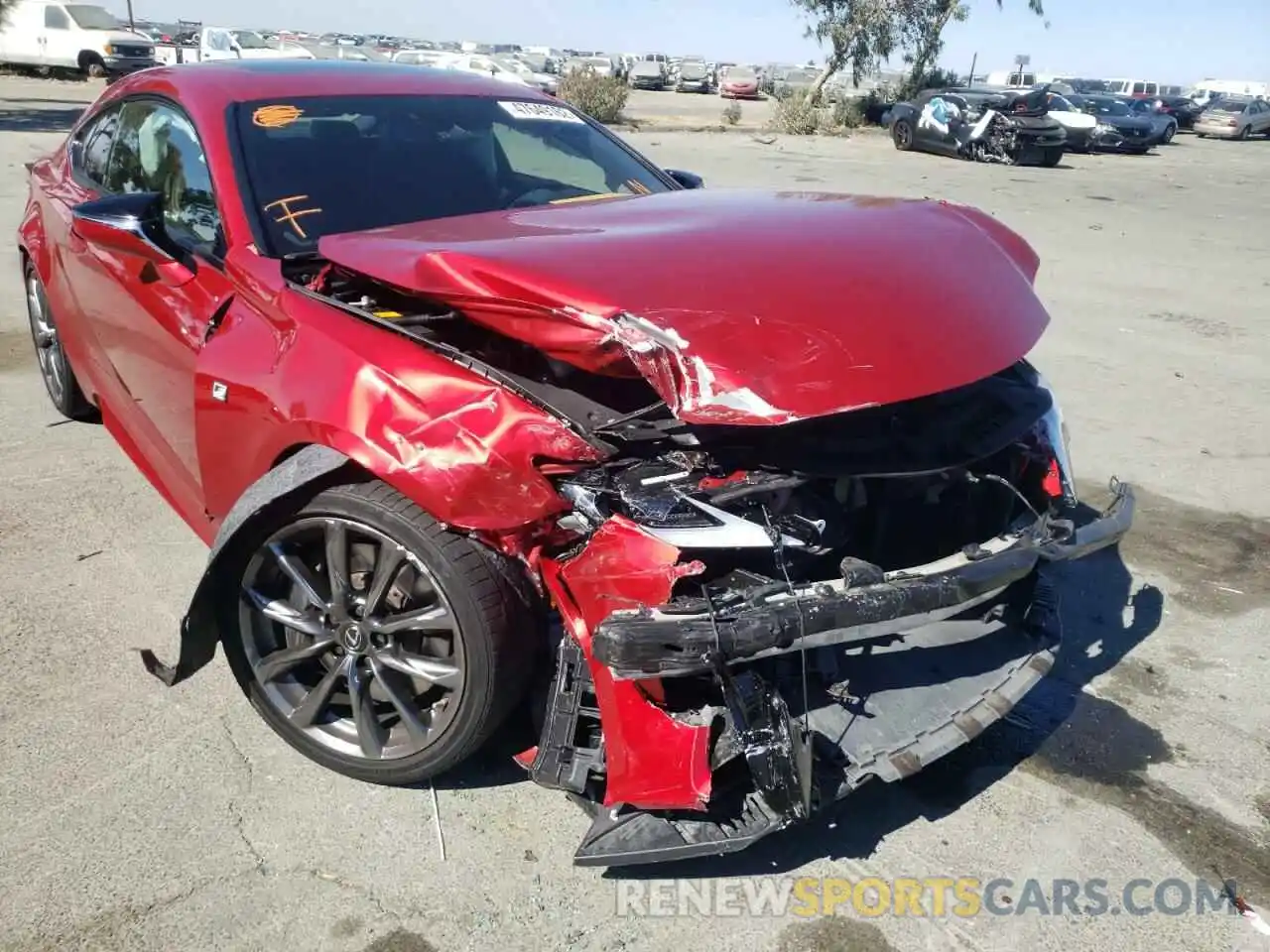 9 Photograph of a damaged car JTHHA5BC3K5009106 LEXUS RC300 2019