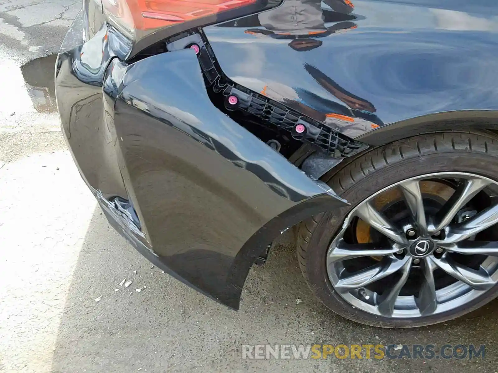 9 Photograph of a damaged car JTHHA5BC3K5009235 LEXUS RC300 2019