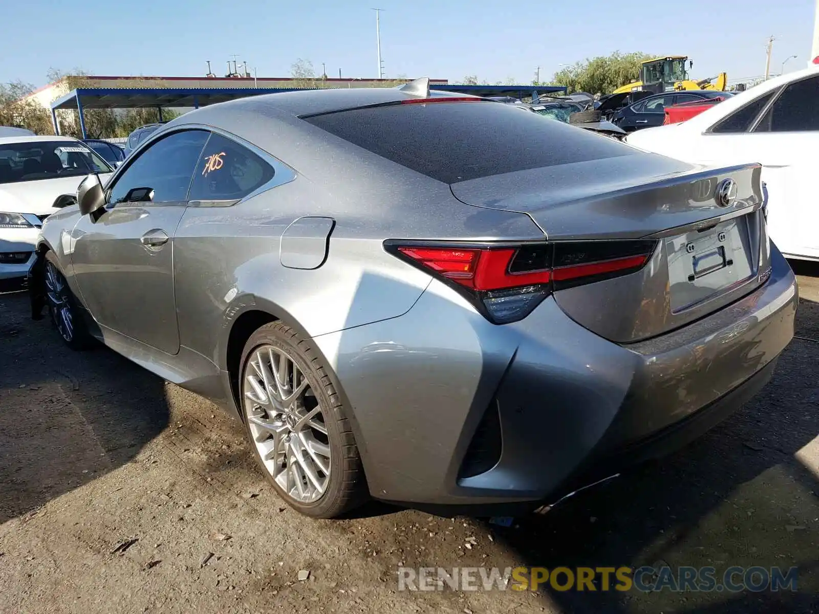 3 Photograph of a damaged car JTHHA5BC3K5009915 LEXUS RC300 2019