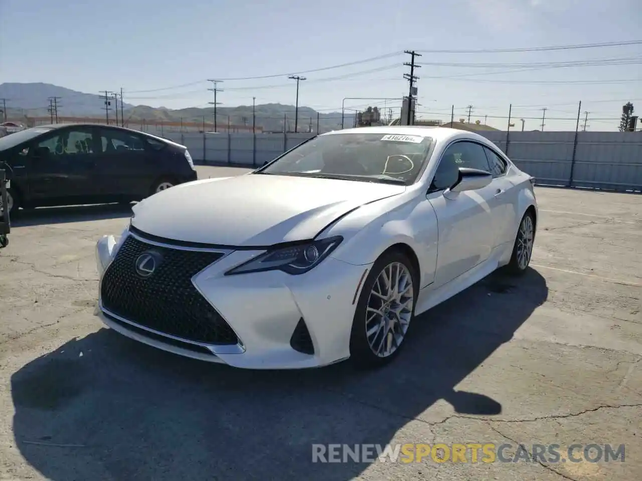 2 Photograph of a damaged car JTHHA5BC5K5009639 LEXUS RC300 2019