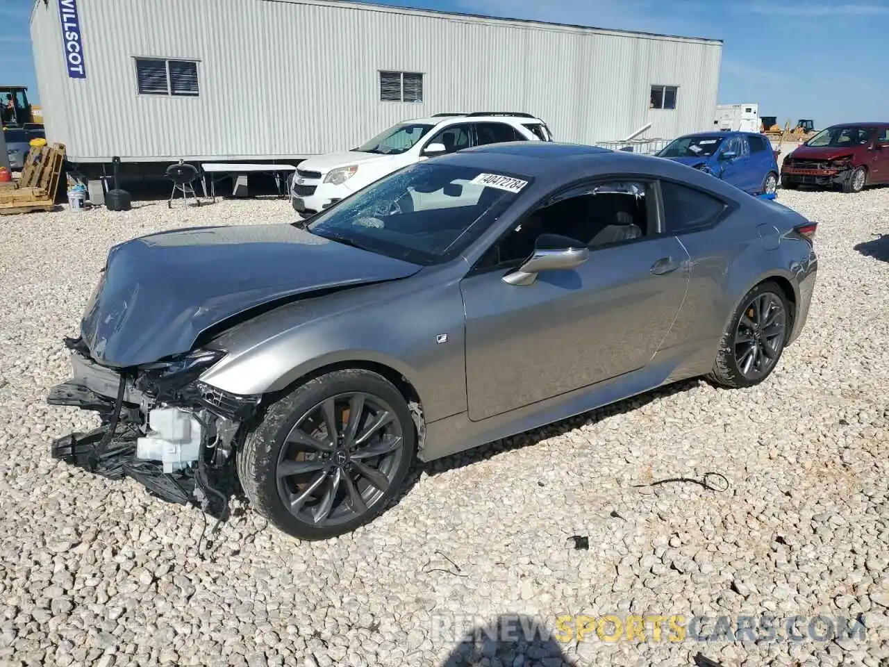 1 Photograph of a damaged car JTHHA5BC5K5009835 LEXUS RC300 2019