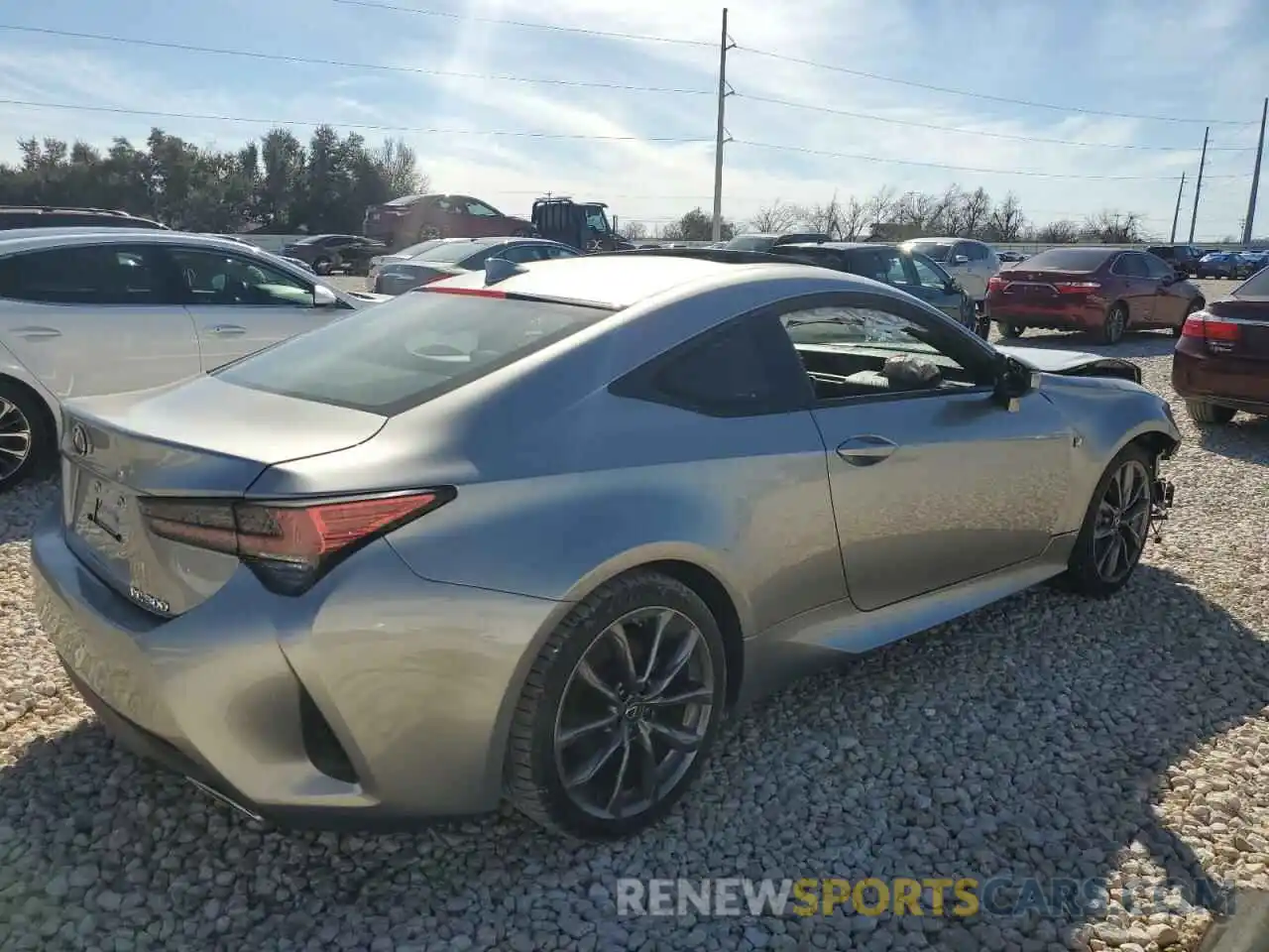 3 Photograph of a damaged car JTHHA5BC5K5009835 LEXUS RC300 2019