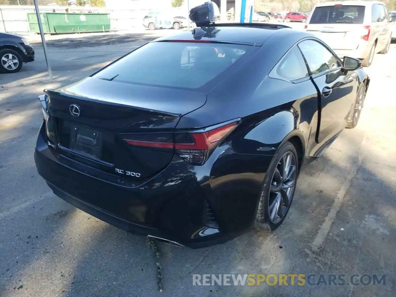 4 Photograph of a damaged car JTHHA5BCXK5009247 LEXUS RC300 2019