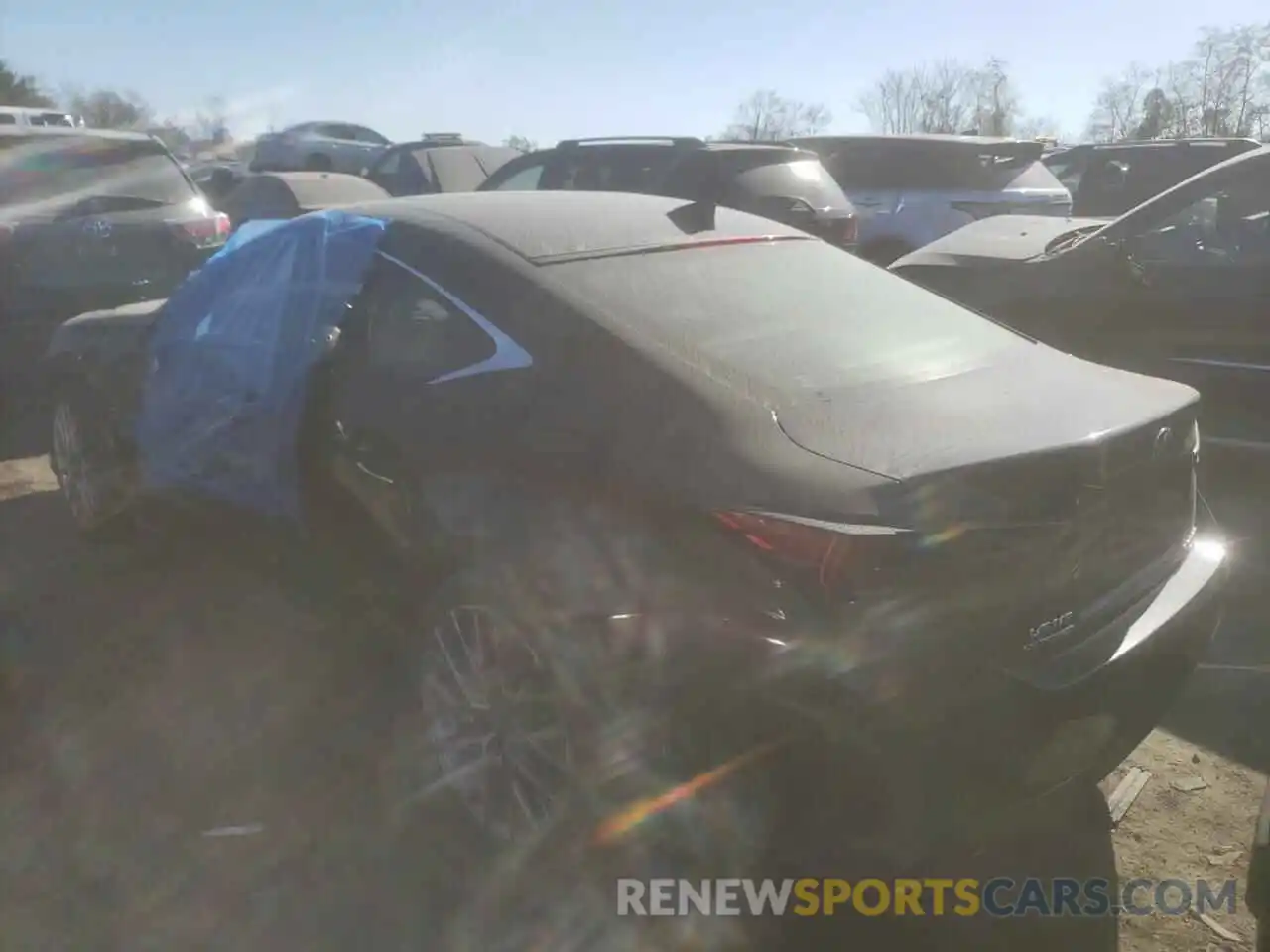 3 Photograph of a damaged car JTHS85BC1K5005413 LEXUS RC300 2019