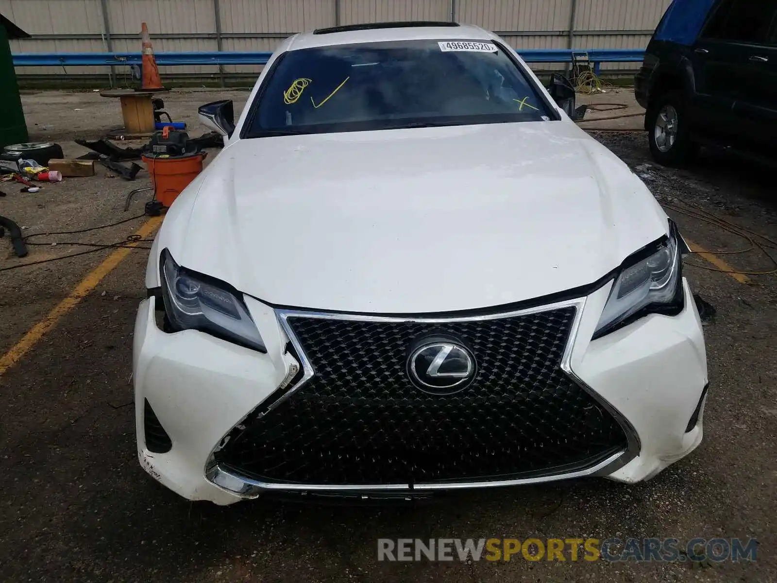 9 Photograph of a damaged car JTHAA5BC6L5010639 LEXUS RC300 2020