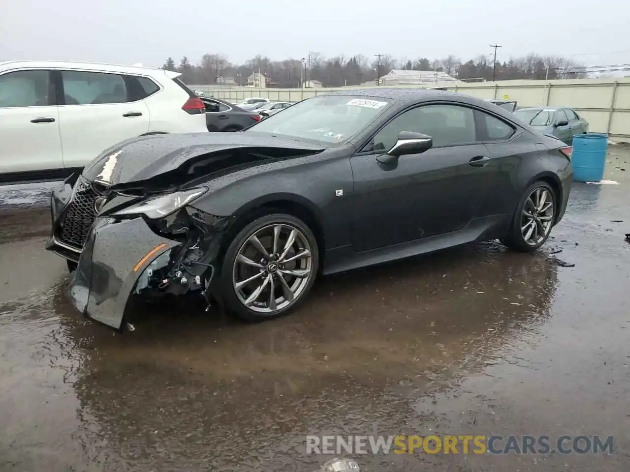 1 Photograph of a damaged car JTHG85EC6L5005801 LEXUS RC300 2020