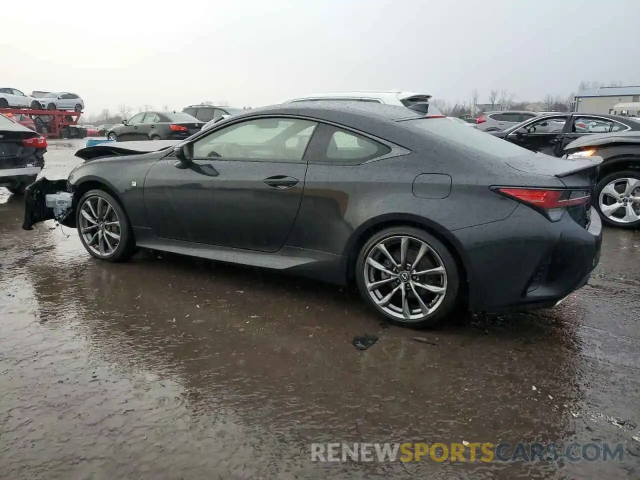 2 Photograph of a damaged car JTHG85EC6L5005801 LEXUS RC300 2020