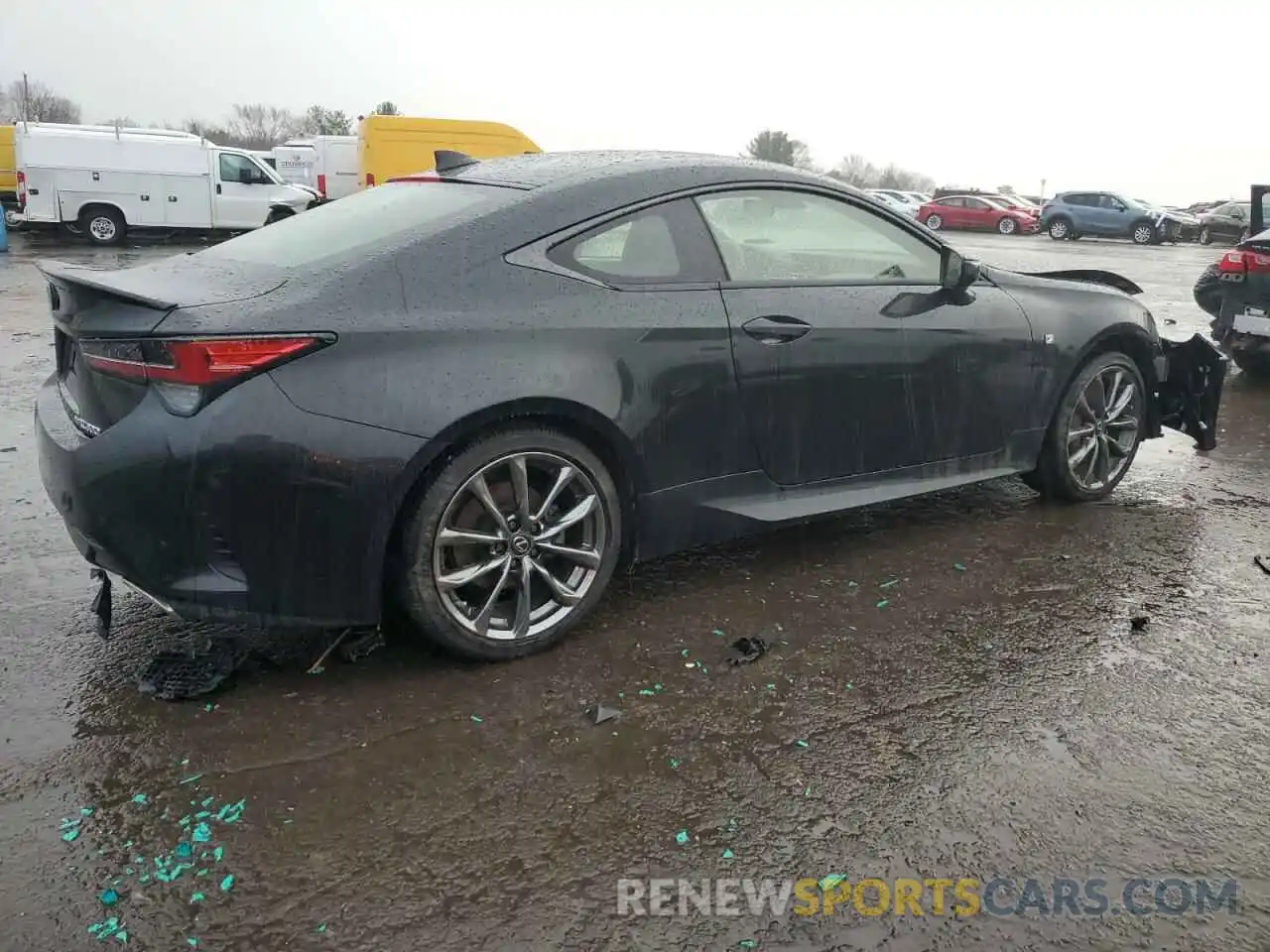 3 Фотография поврежденного автомобиля JTHG85EC6L5005801 LEXUS RC300 2020