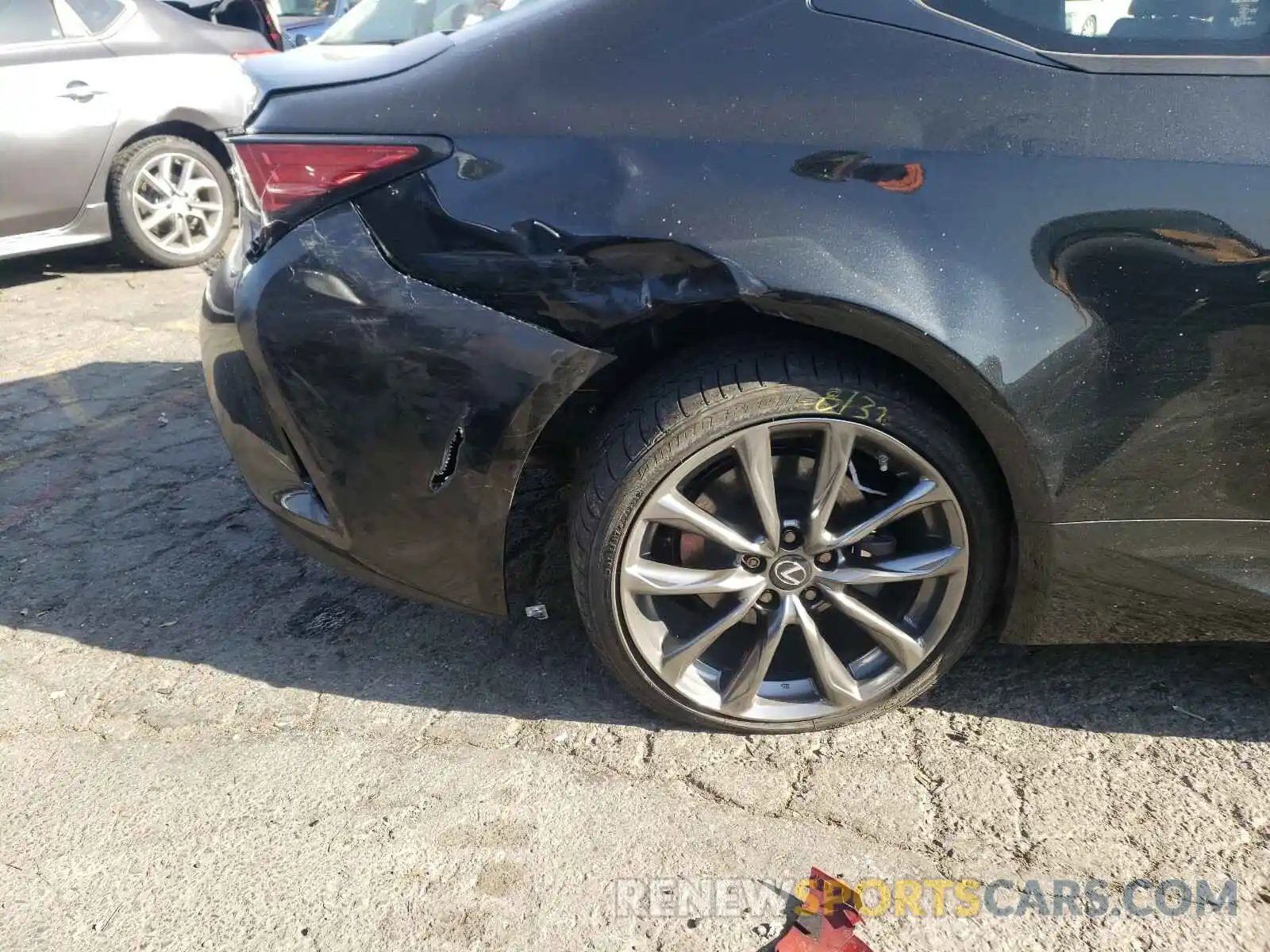 9 Photograph of a damaged car JTHGA5BC1L5010722 LEXUS RC300 2020