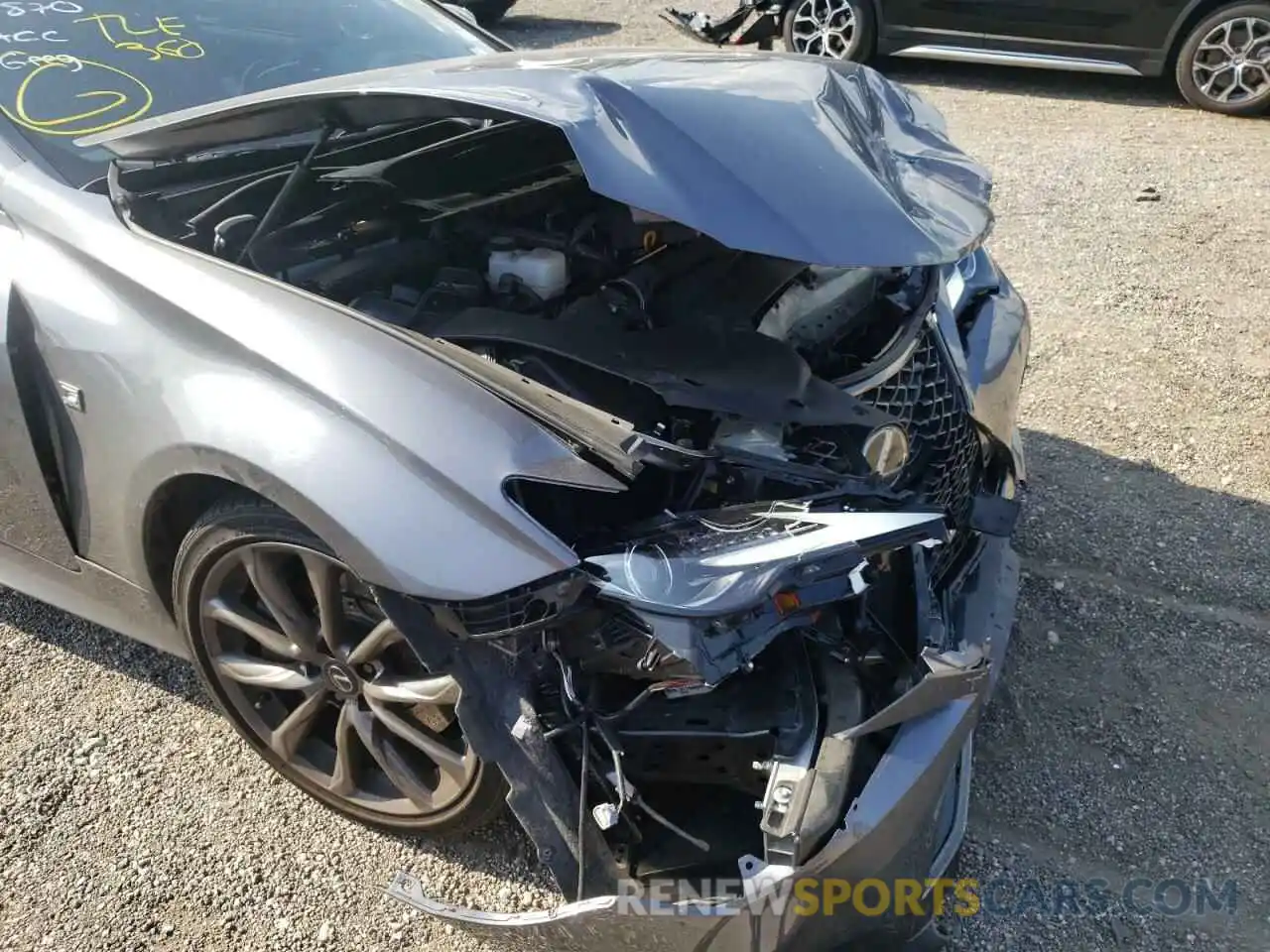 9 Photograph of a damaged car JTHGA5BC5L5010870 LEXUS RC300 2020