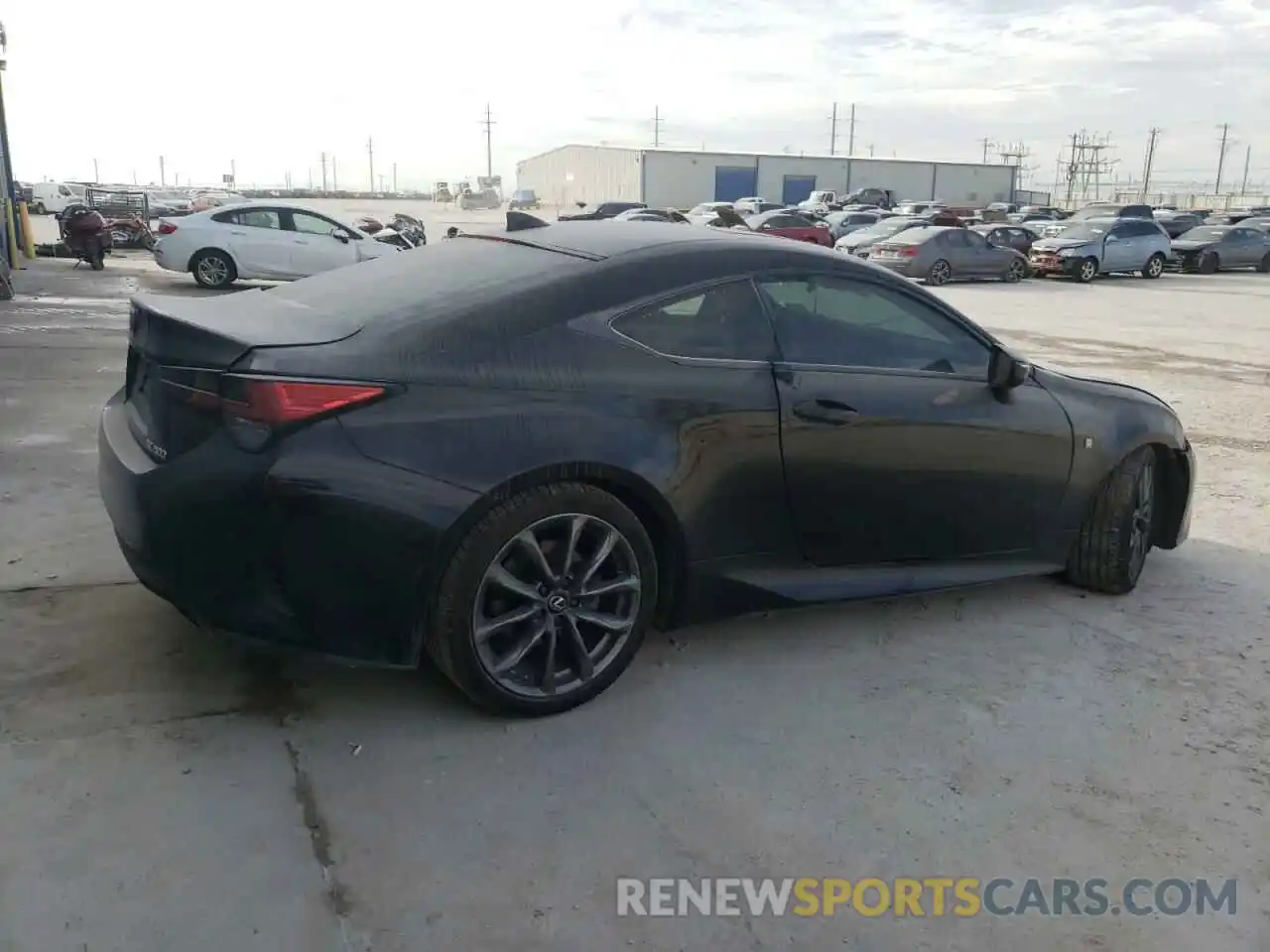 3 Photograph of a damaged car JTHGA5BC8L5010622 LEXUS RC300 2020