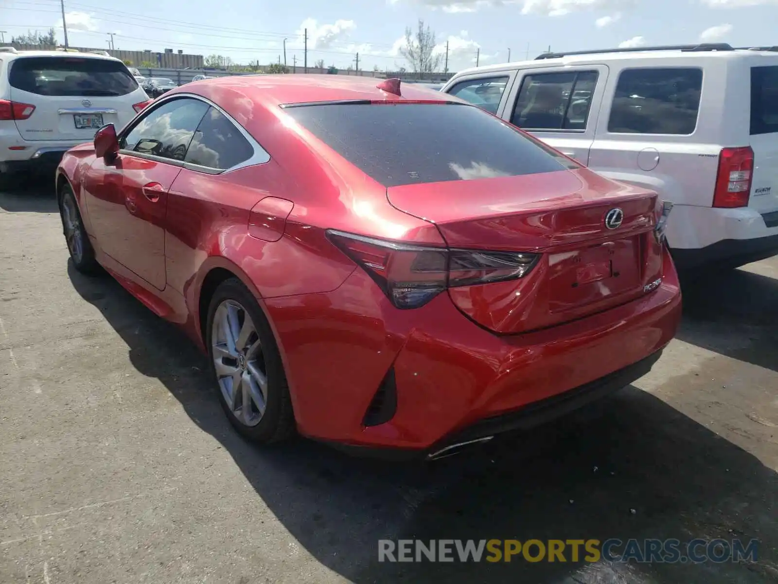 3 Photograph of a damaged car JTHAA5BCXM5011214 LEXUS RC300 2021