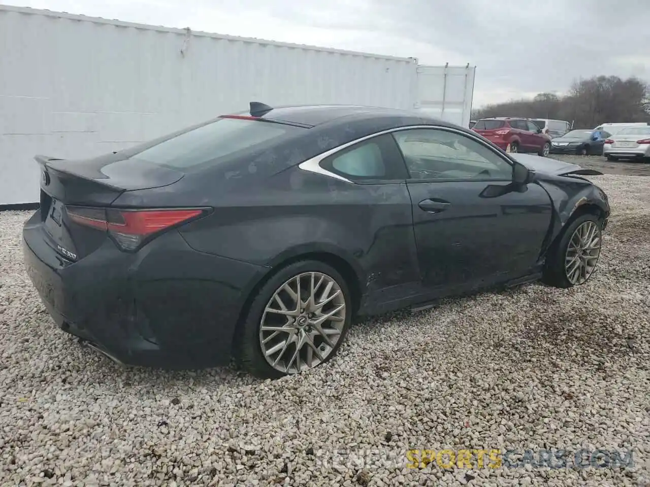 3 Photograph of a damaged car JTHD85EC2M5006433 LEXUS RC300 2021