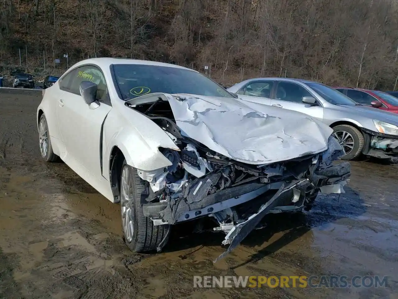 1 Photograph of a damaged car JTHD85EC3M5006229 LEXUS RC300 2021