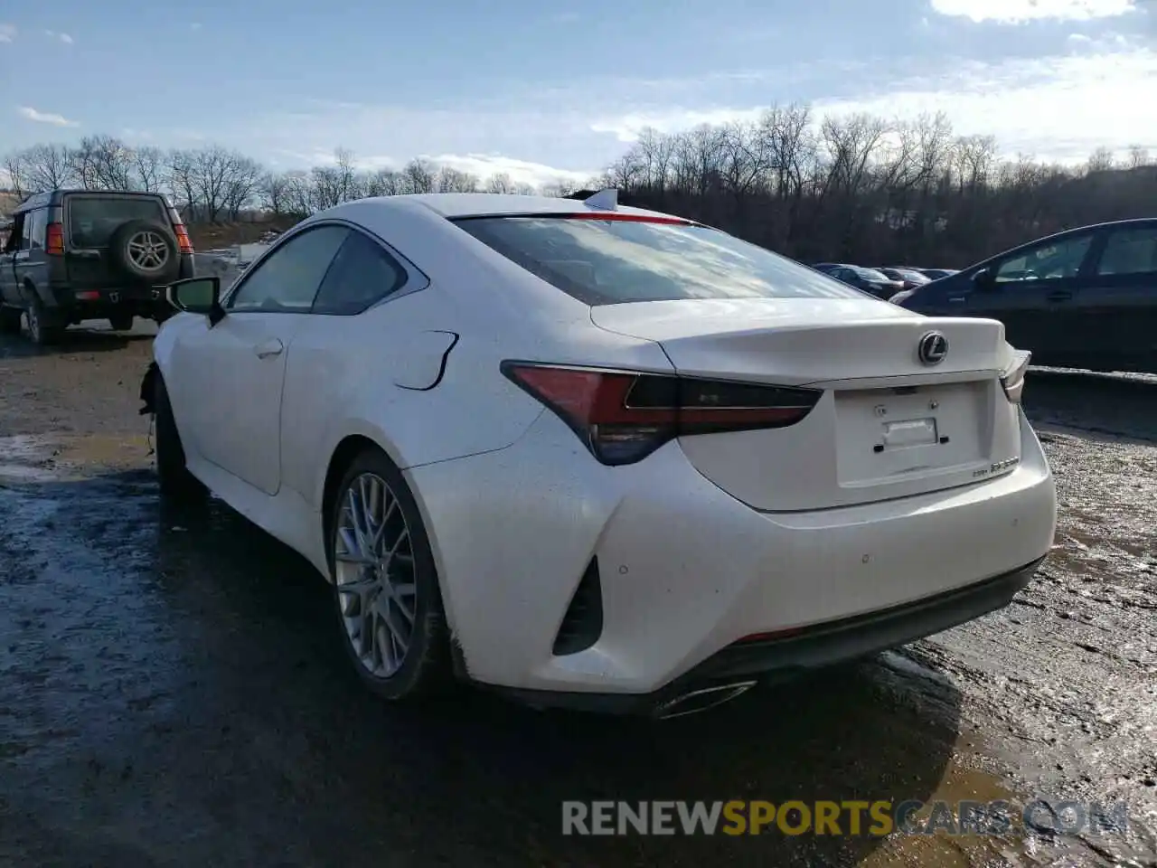 3 Photograph of a damaged car JTHD85EC3M5006229 LEXUS RC300 2021