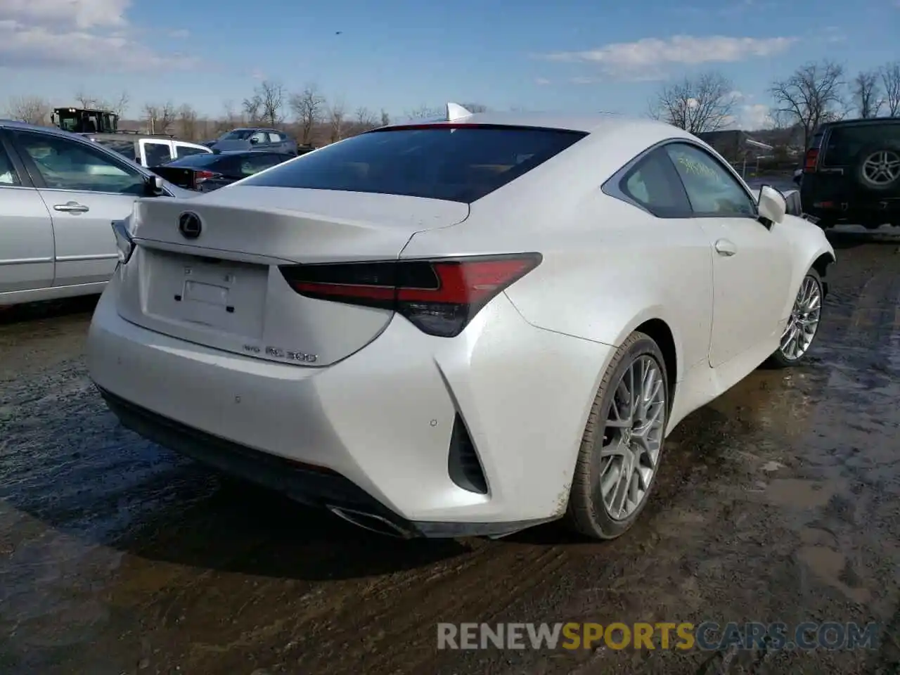 4 Фотография поврежденного автомобиля JTHD85EC3M5006229 LEXUS RC300 2021