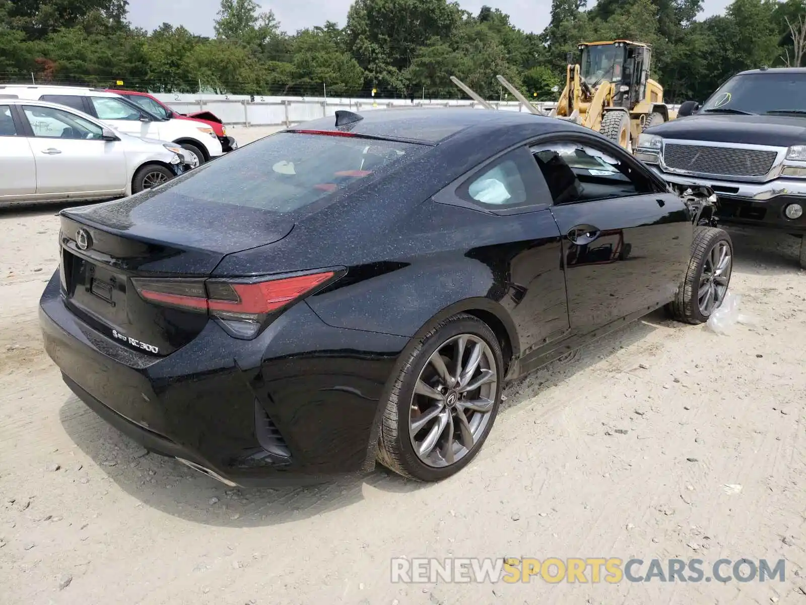 4 Photograph of a damaged car JTHG85EC2M5006199 LEXUS RC300 2021