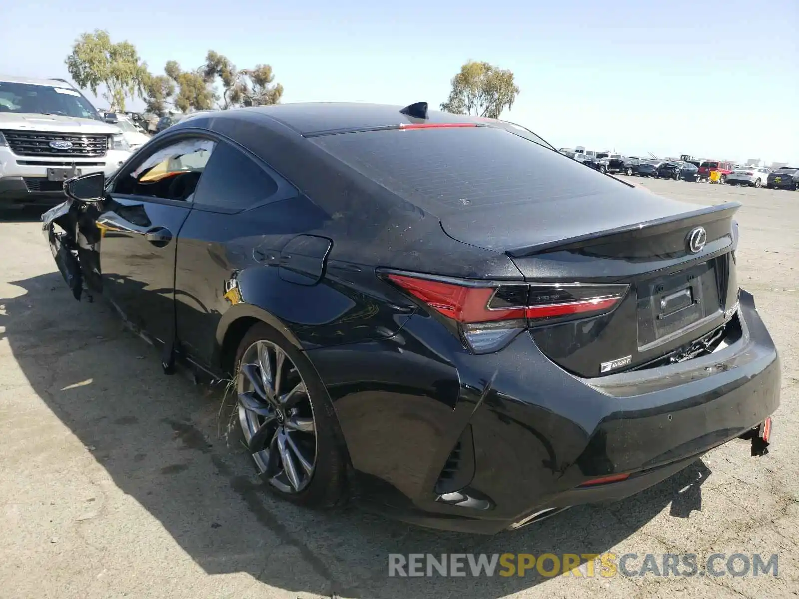 3 Photograph of a damaged car JTHGA5BC6M5011138 LEXUS RC300 2021