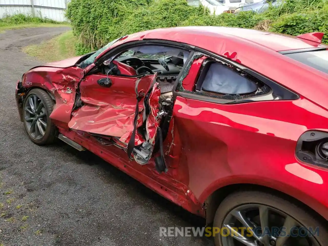 9 Photograph of a damaged car JTHGA5BC6M5011303 LEXUS RC300 2021