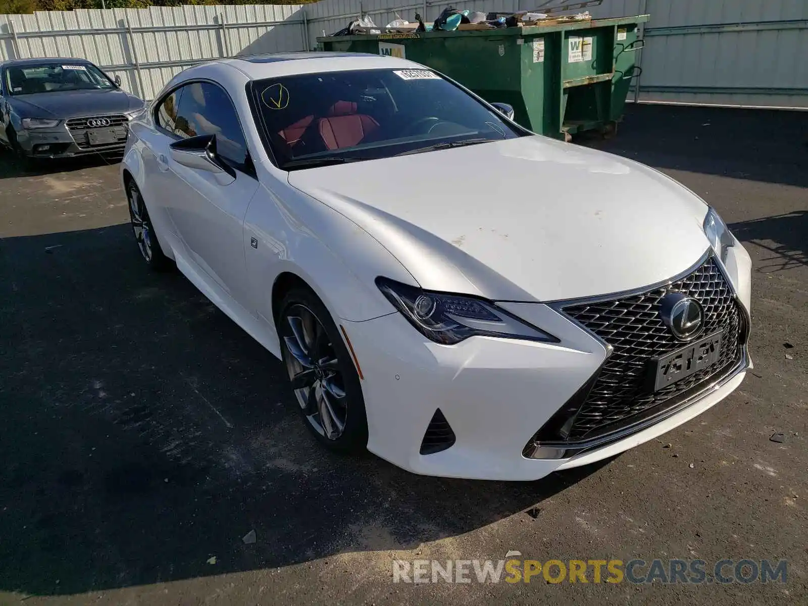 1 Photograph of a damaged car JTHG85EC1L5005656 LEXUS RC350 2020