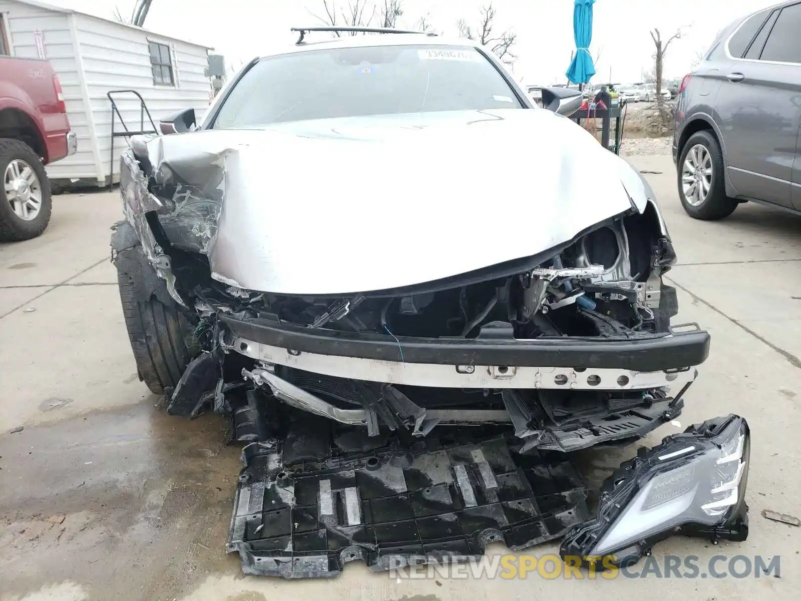 9 Photograph of a damaged car JTHGZ5BC0L5022532 LEXUS RC350 2020