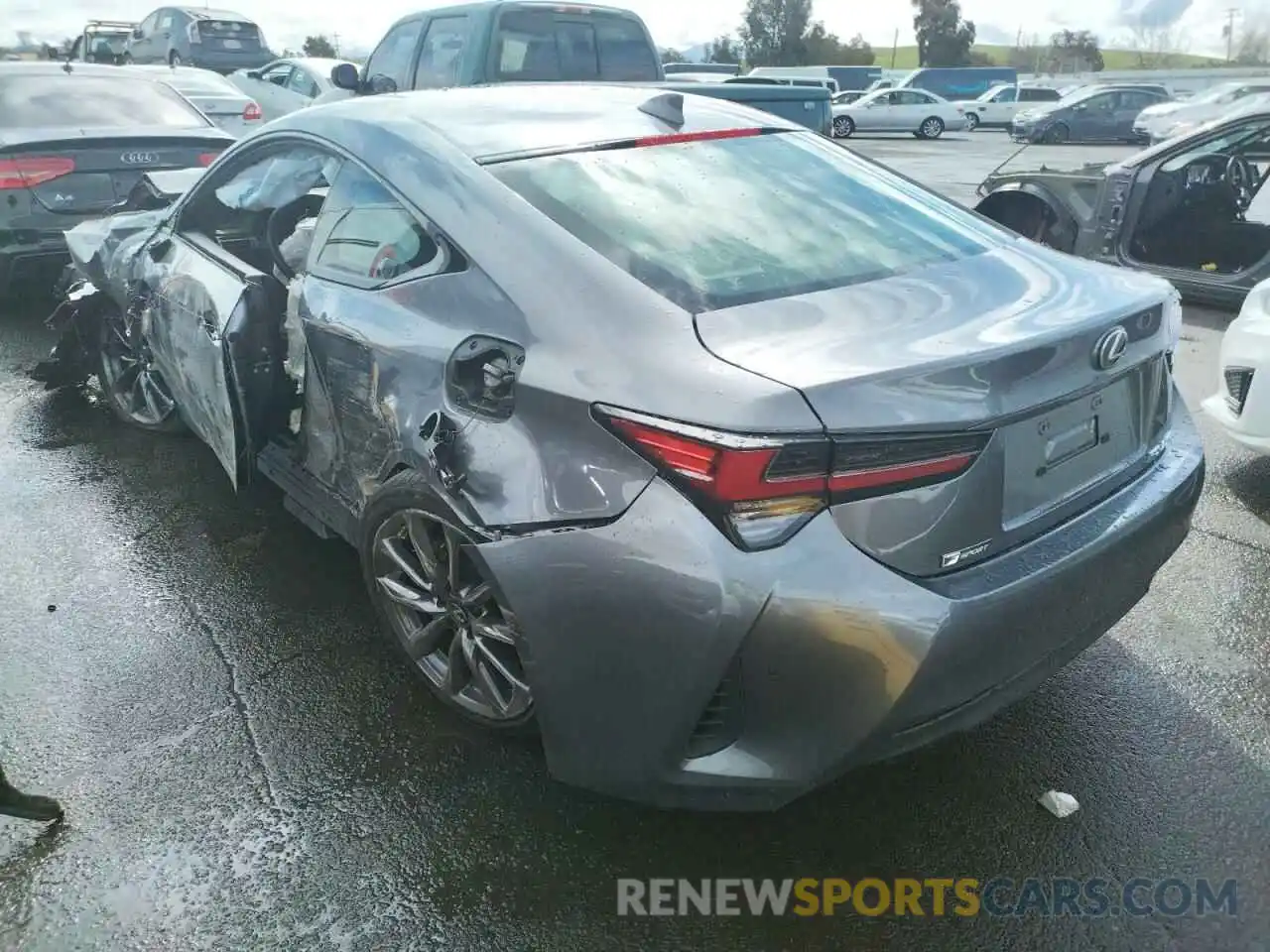 3 Photograph of a damaged car JTHGZ5BC6L5023023 LEXUS RC350 2020