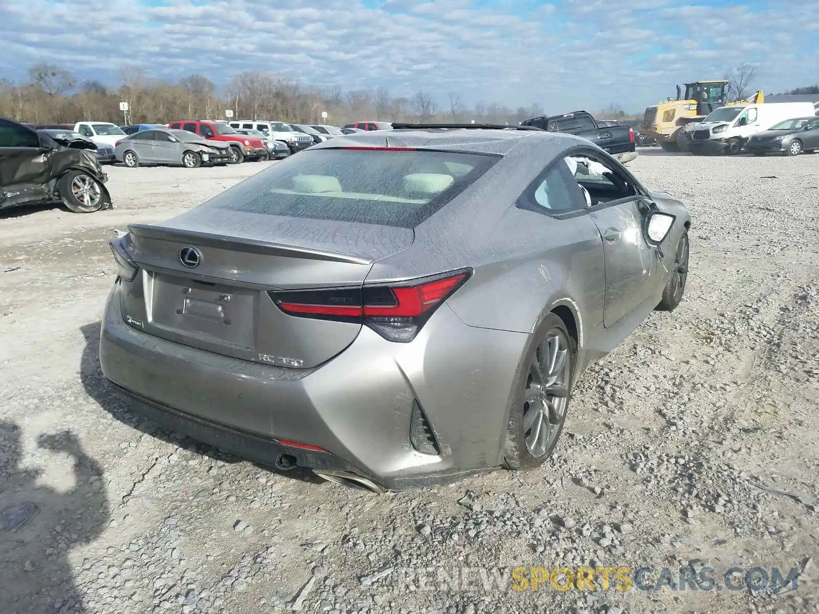 4 Photograph of a damaged car JTHGZ5BC9L5022710 LEXUS RC350 2020