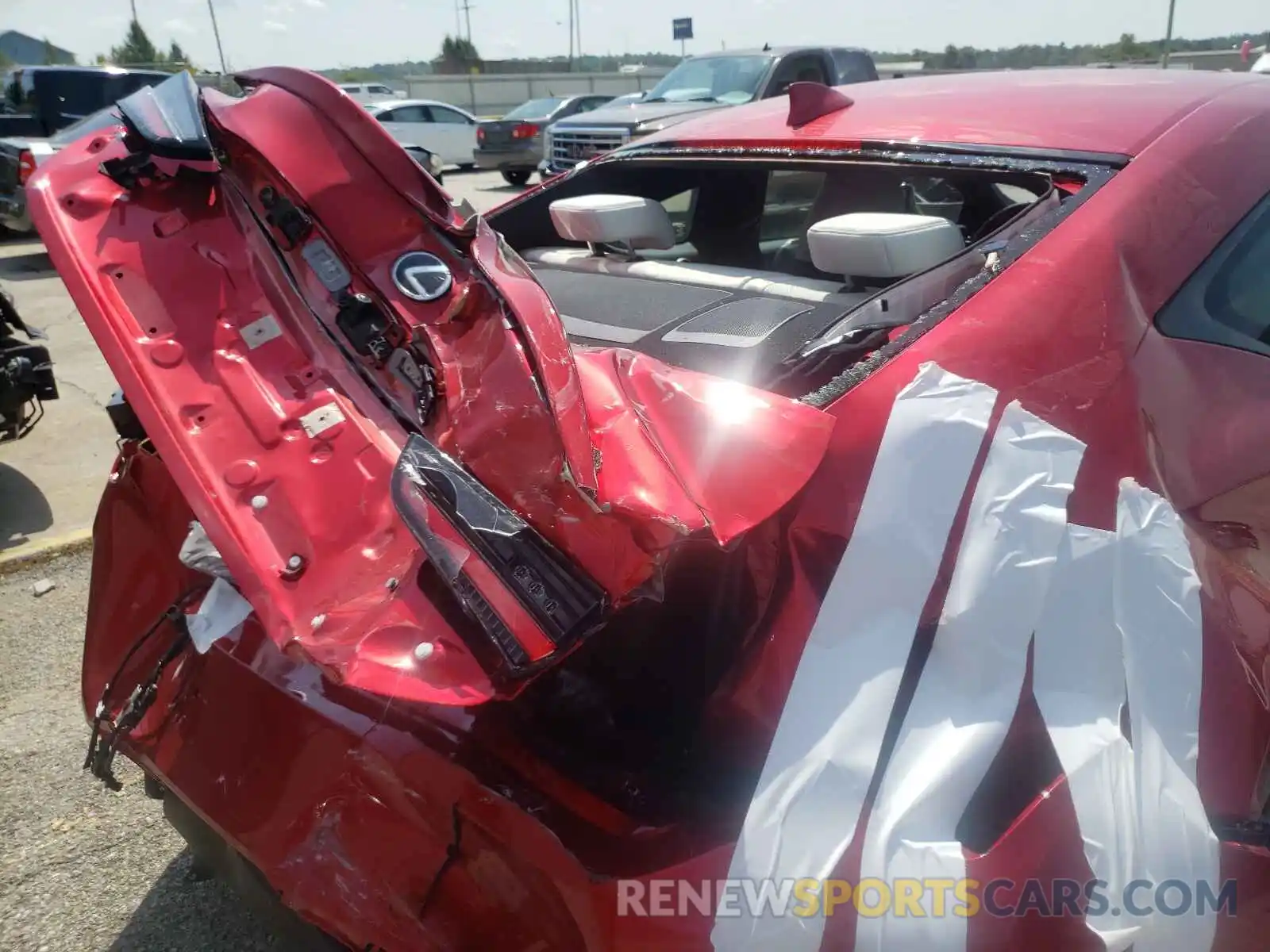 9 Photograph of a damaged car JTHGZ5DC6L5010351 LEXUS RC350 2020