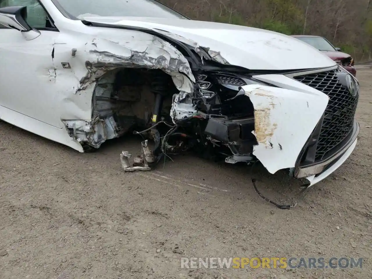 9 Photograph of a damaged car JTHGZ5DC7L5010326 LEXUS RC350 2020