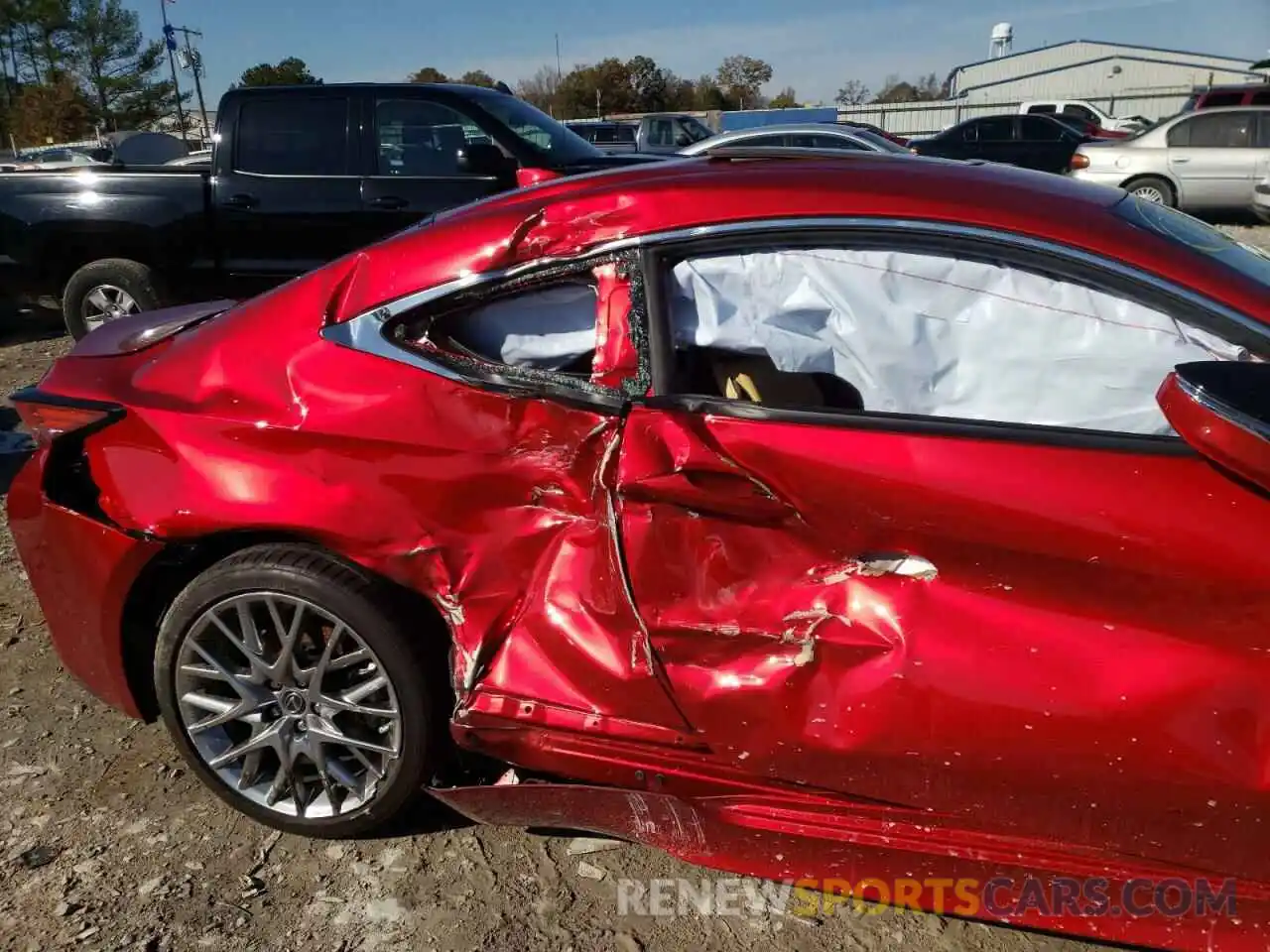 9 Photograph of a damaged car JTHDZ5BC0M5023636 LEXUS RC350 2021