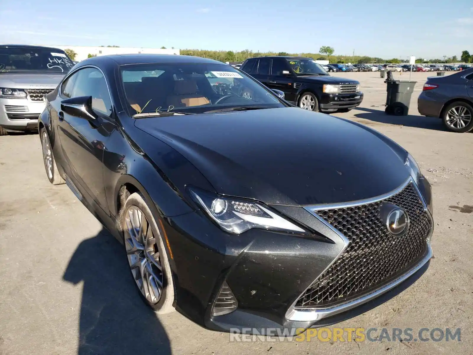 1 Photograph of a damaged car JTHDZ5BC2M5024030 LEXUS RC350 2021