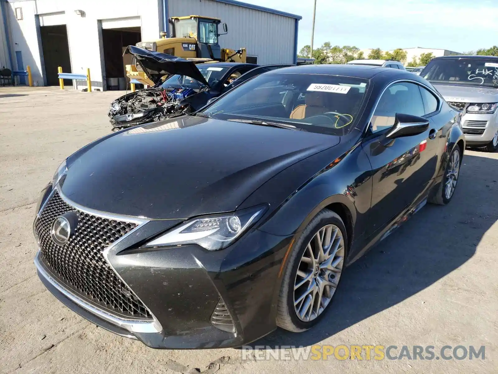 2 Photograph of a damaged car JTHDZ5BC2M5024030 LEXUS RC350 2021