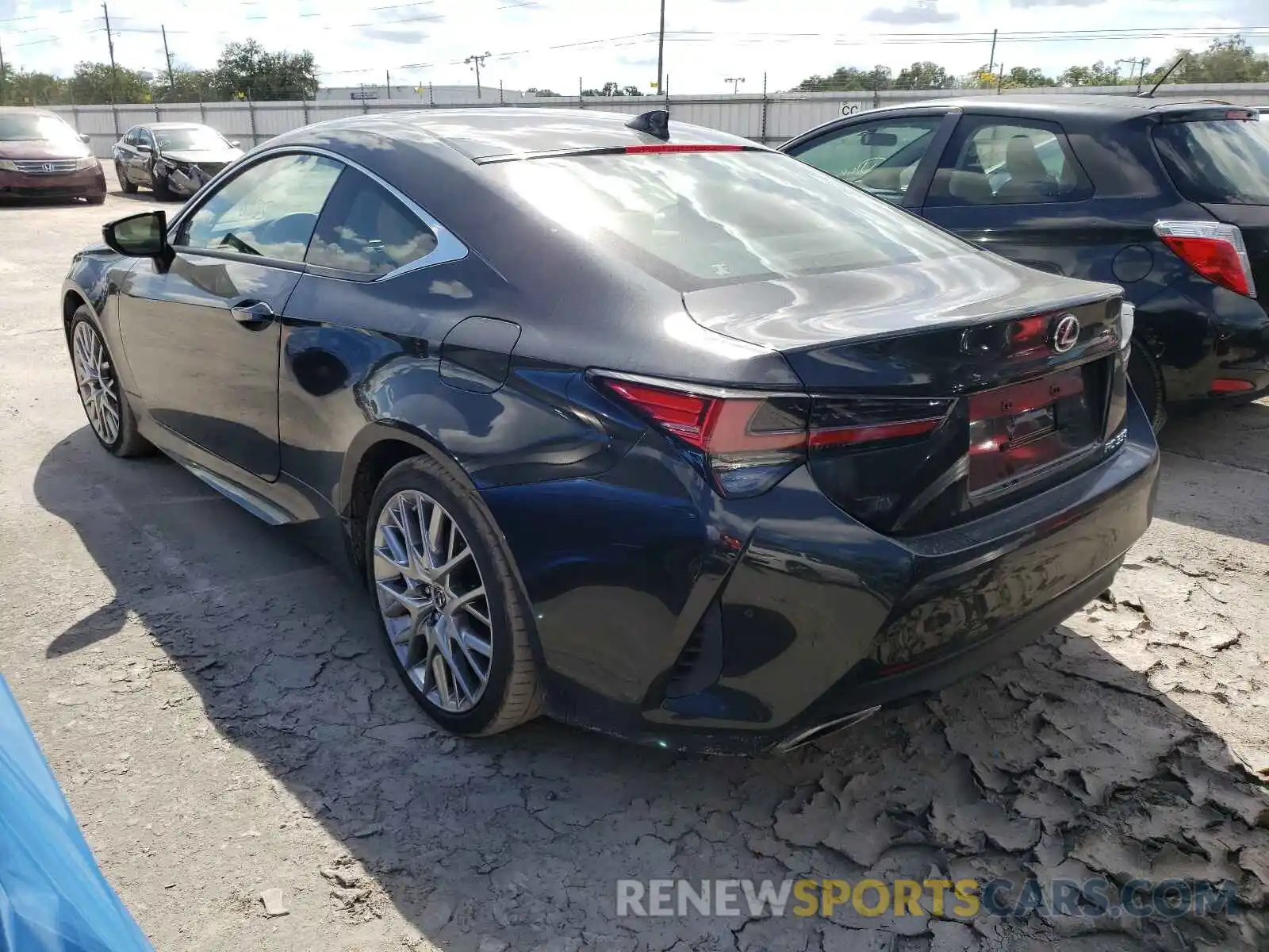 3 Photograph of a damaged car JTHDZ5BC2M5024030 LEXUS RC350 2021