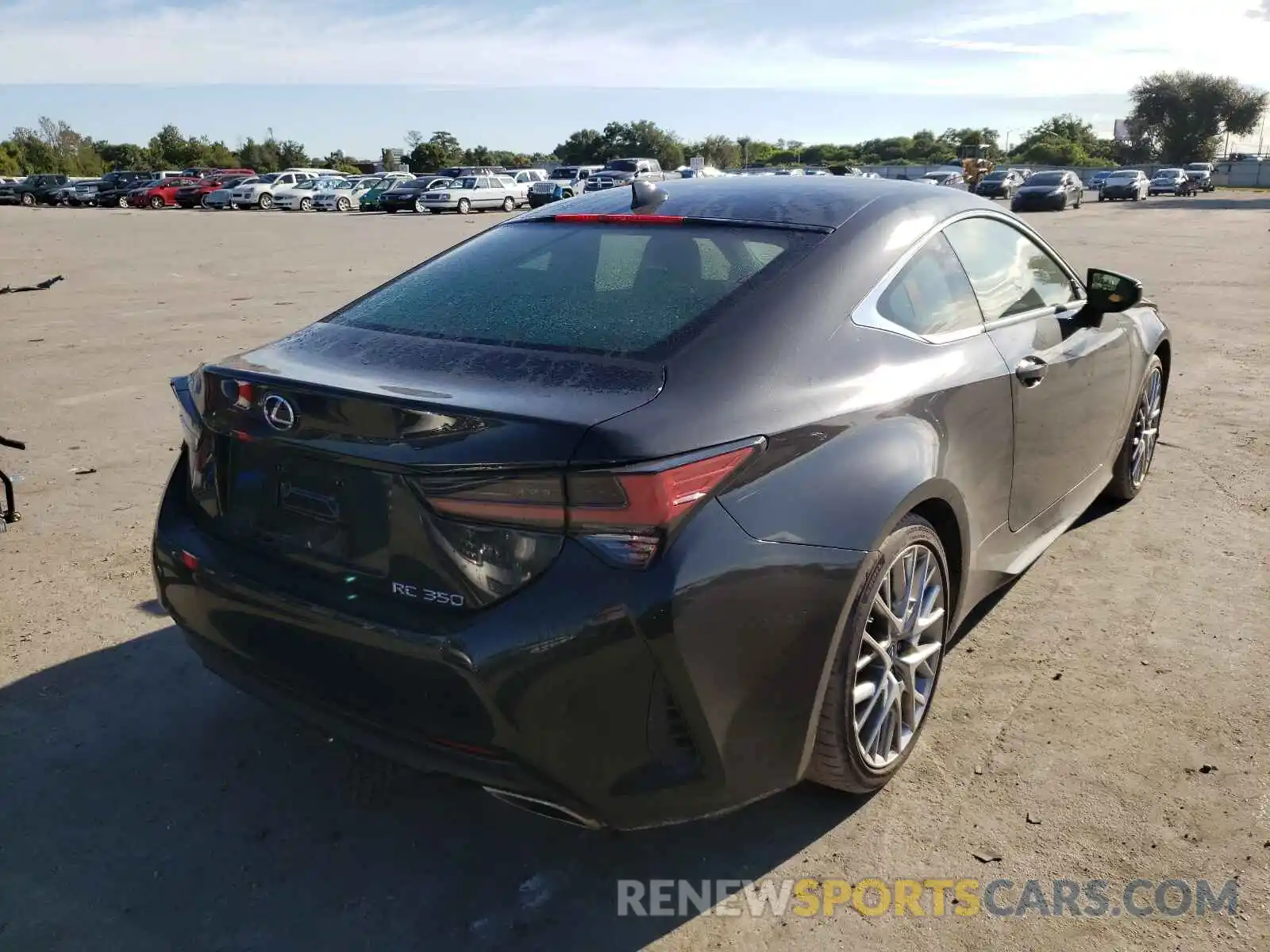 4 Photograph of a damaged car JTHDZ5BC2M5024030 LEXUS RC350 2021