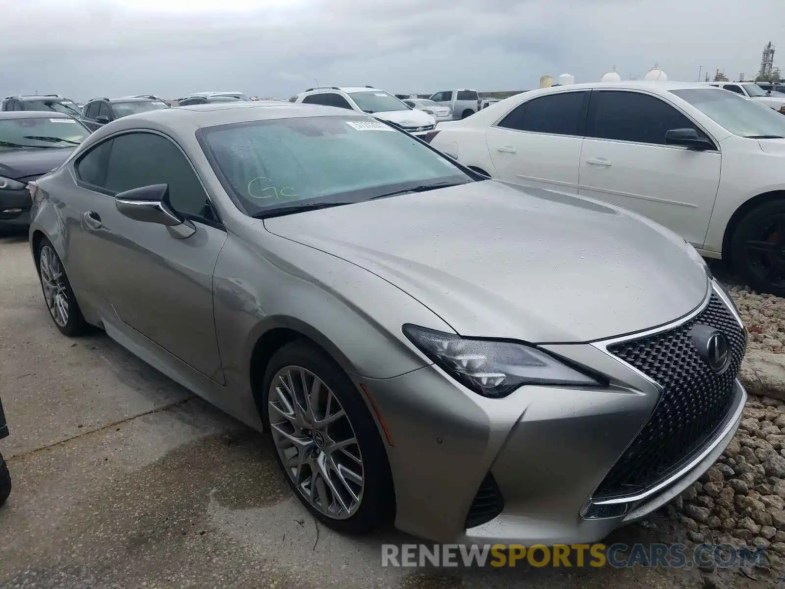 1 Фотография поврежденного автомобиля JTHDZ5BC9M5024378 LEXUS RC350 2021