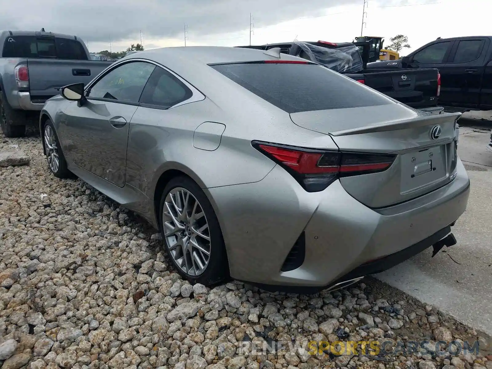 3 Фотография поврежденного автомобиля JTHDZ5BC9M5024378 LEXUS RC350 2021