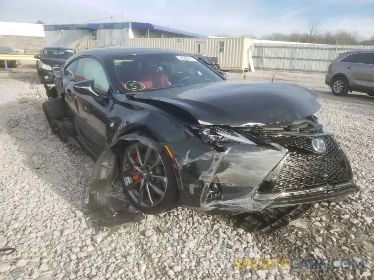 1 Photograph of a damaged car JTHGZ5BC1M5024307 LEXUS RC350 2021