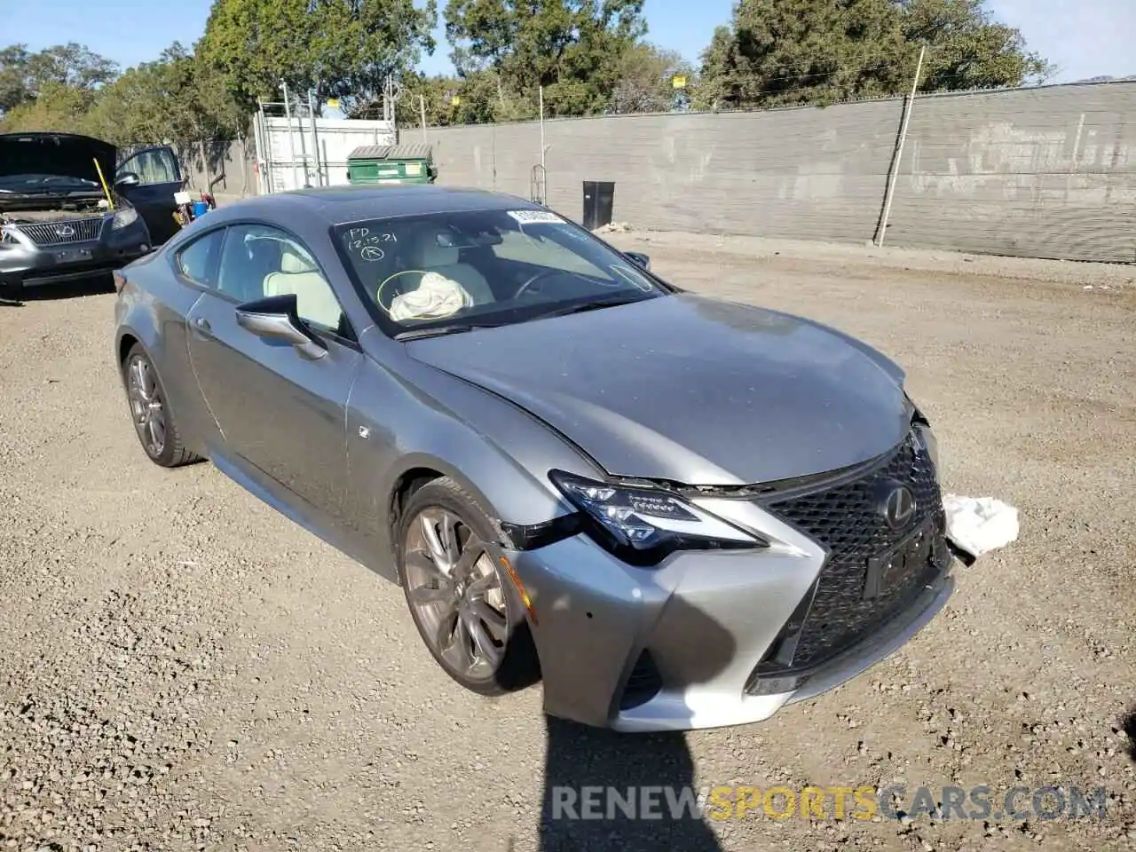 1 Фотография поврежденного автомобиля JTHGZ5BC4M5023622 LEXUS RC350 2021