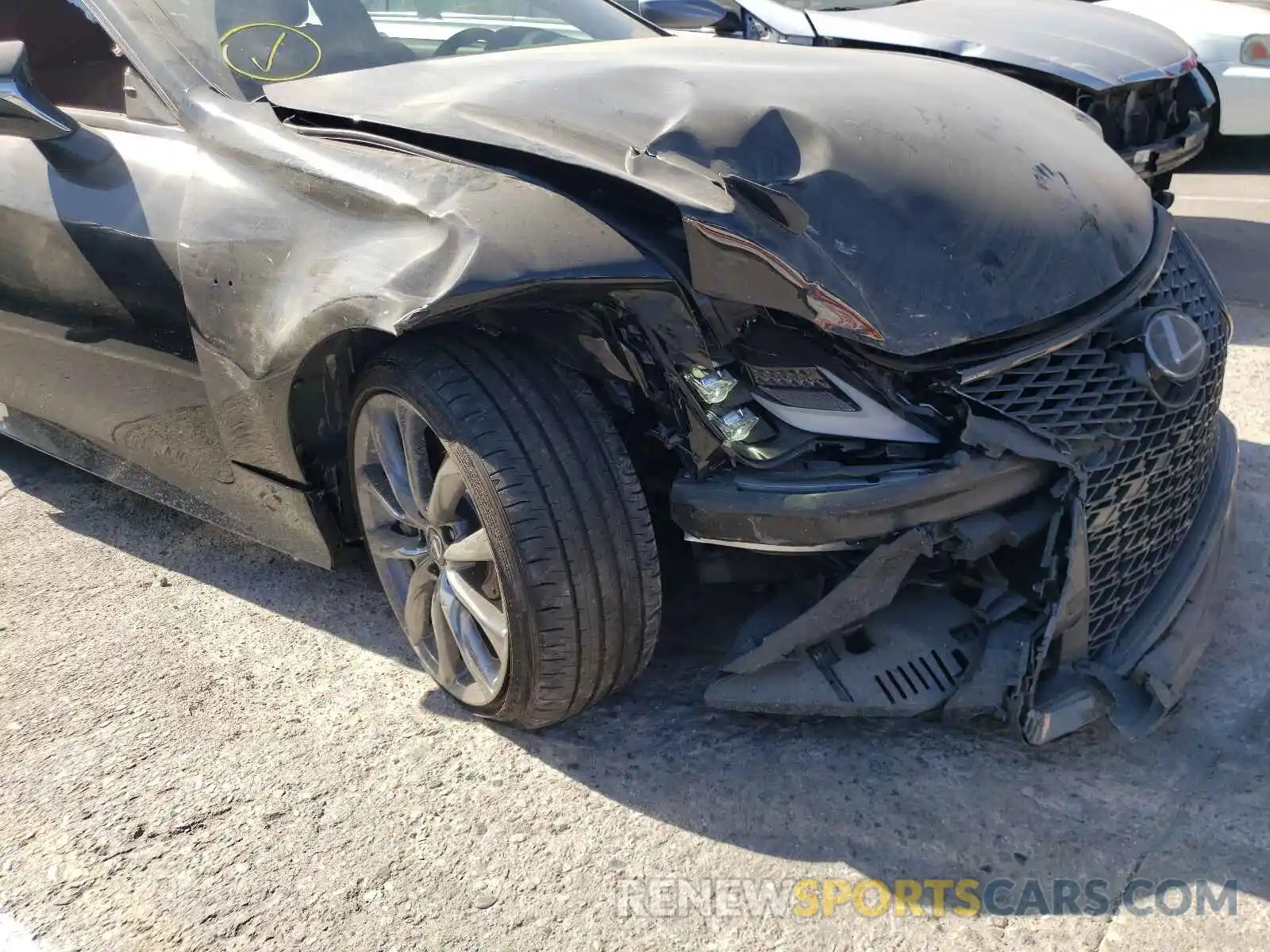 9 Photograph of a damaged car JTHGZ5BC7M5024876 LEXUS RC350 2021