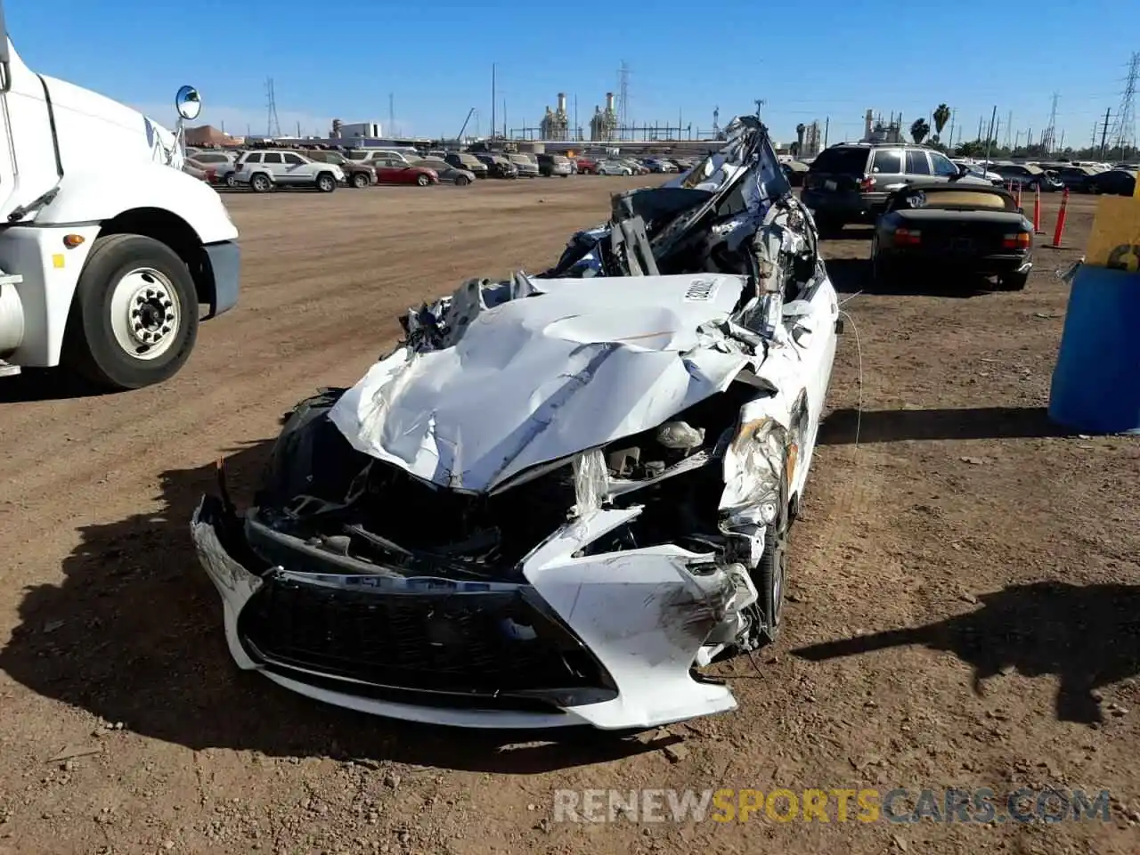 10 Photograph of a damaged car JTHGZ5DC1M5010663 LEXUS RC350 2021