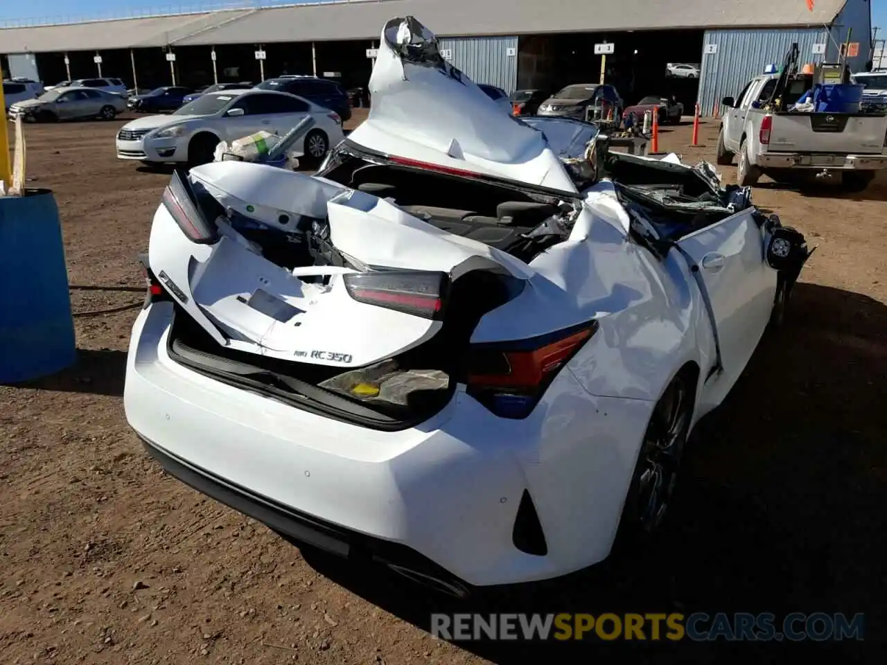 4 Photograph of a damaged car JTHGZ5DC1M5010663 LEXUS RC350 2021