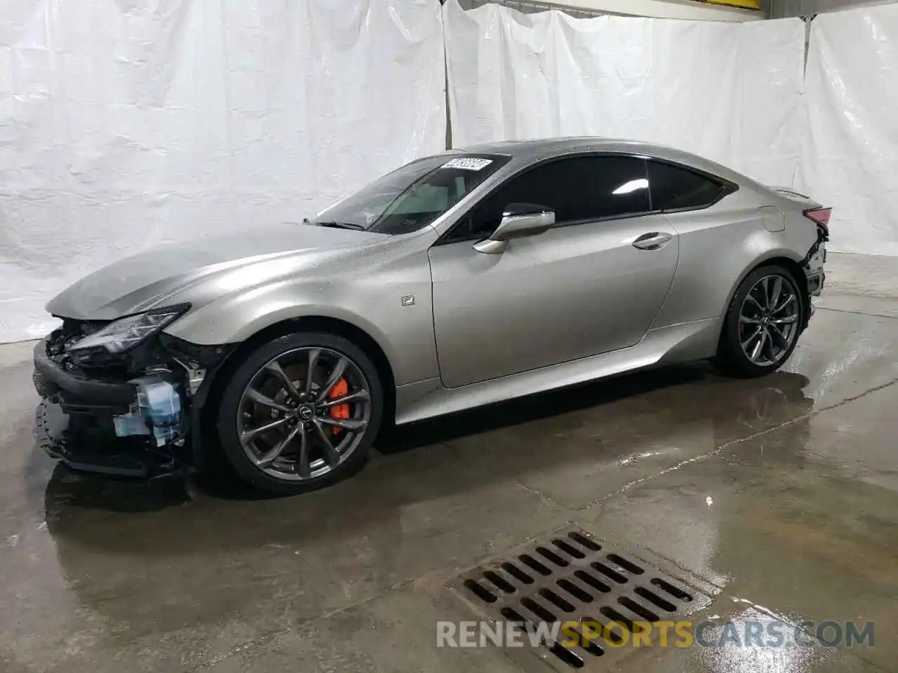 1 Photograph of a damaged car JTHGZ5BC7N5025978 LEXUS RC350 2022