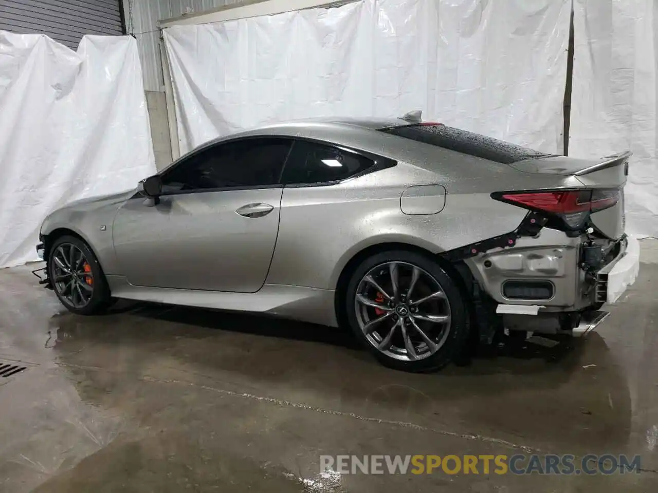 2 Photograph of a damaged car JTHGZ5BC7N5025978 LEXUS RC350 2022