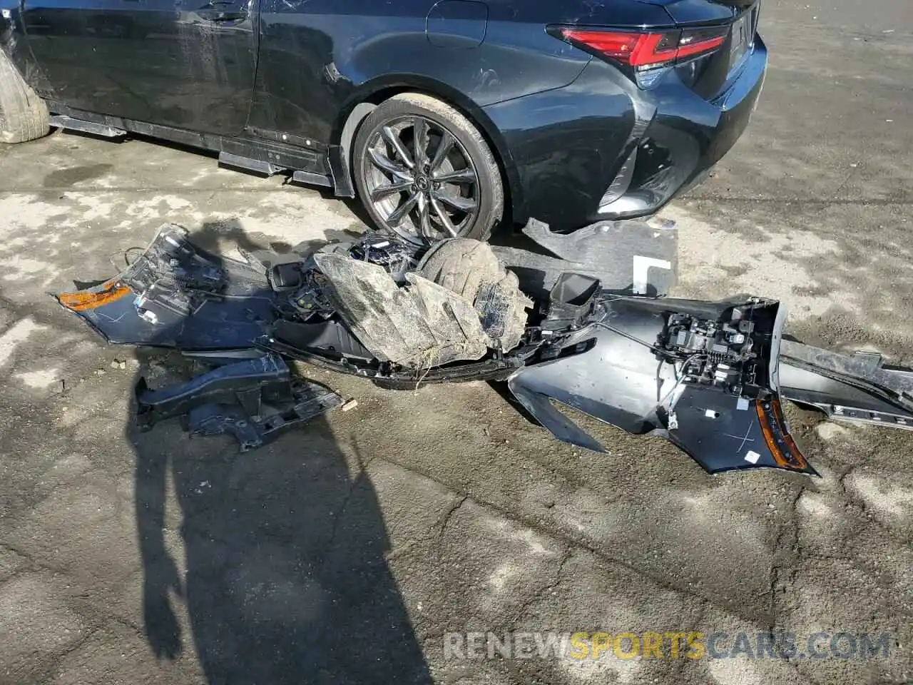 12 Photograph of a damaged car JTHGZ5BCXN5025053 LEXUS RC350 2022